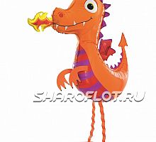 Ходячий шар Дракон 100см