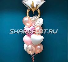 Фонтан из шаров №111