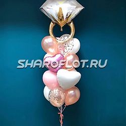 Фонтан из шаров №111