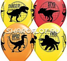 Шары Динозавры, 30см