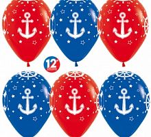 Шары Якорь, 30см