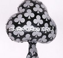 Шар Трефы 50см