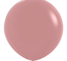 Большой шар Розовое дерево пастель 80см