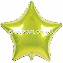 Шар Звезда Лайм 40см