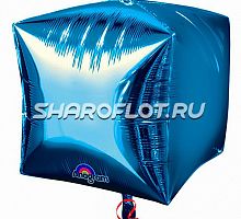 Шар Куб Синий 41см