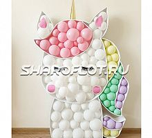 Фигура Единорога (аэромозайка)