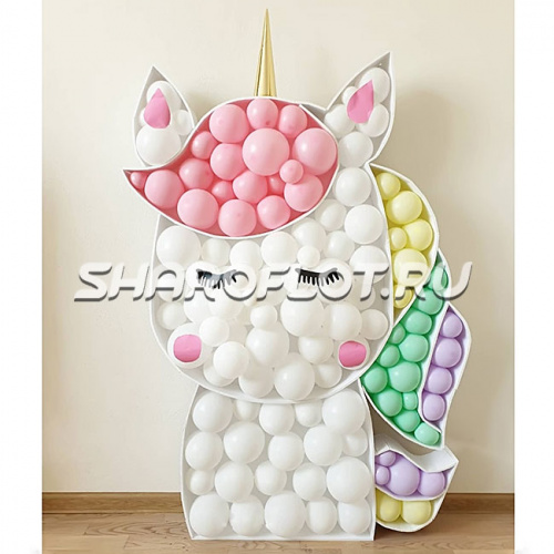 Фигура Единорога (аэромозайка)