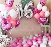 Композиция шаров с цифрой №139