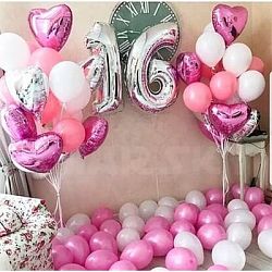 Композиция шаров с цифрой №139