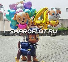 Шары на 4 года девочке на день рождения