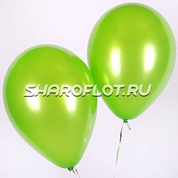 Шар Светло-зеленый перламутр 30см