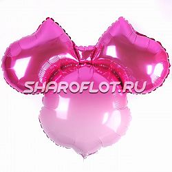 Шар Мини Маус Омбре (голова) 65см