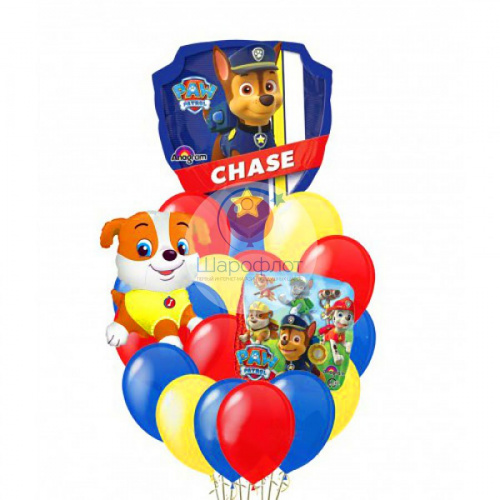 Букет «Яркий Щенячий Патруль»
