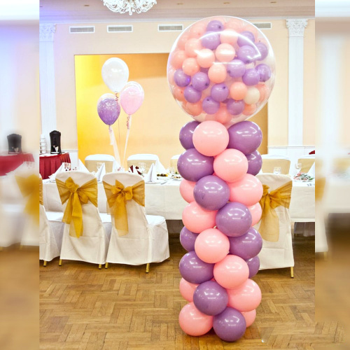 Стойка с шаром-сюрприз 2м Стойка с шаром-сюрприз 2м