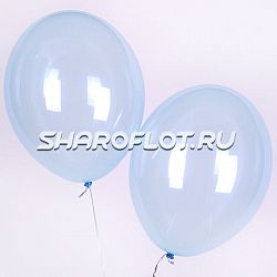 Шар Голубой Хрусталь 30см