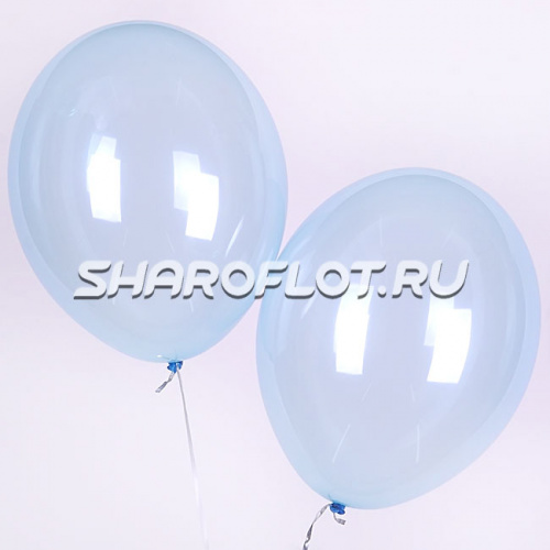 Шар Голубой Хрусталь 30см