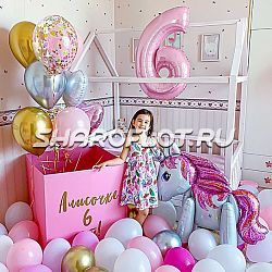 Сюрприз дочке на 6 лет Единорожка