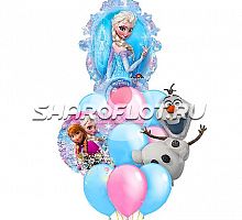 Букет шаров «Холодное сердце»