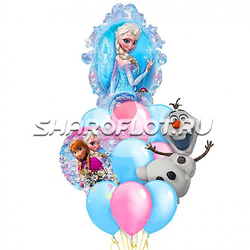 Букет шаров «Холодное сердце»