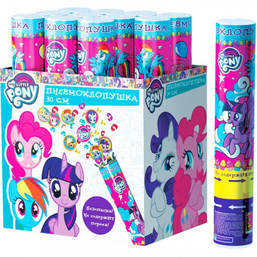 Хлопушка с конфетти Мой маленький пони 30см