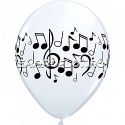 Шары Ноты 30см