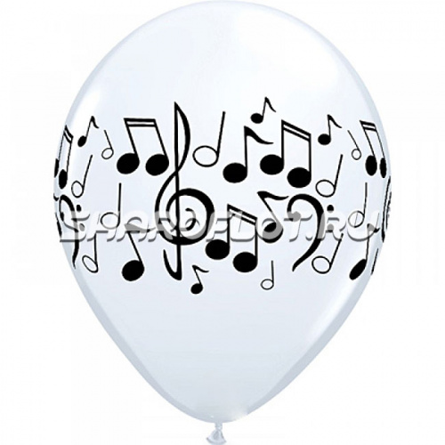 Шары Ноты 30см