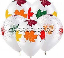 Шары Листья кленовые, 30см