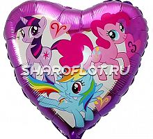 Сердце Друзья Пони 45см