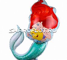 Шар Русалочка Ариэль, 75см