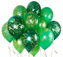 Шары Милитари зеленые 30см