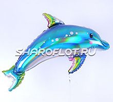 Шар Дельфин переливы 65см