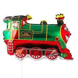 Мини-шар Паровоз Зеленый 25см