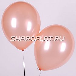 Шар Персиковый перламутр 30см