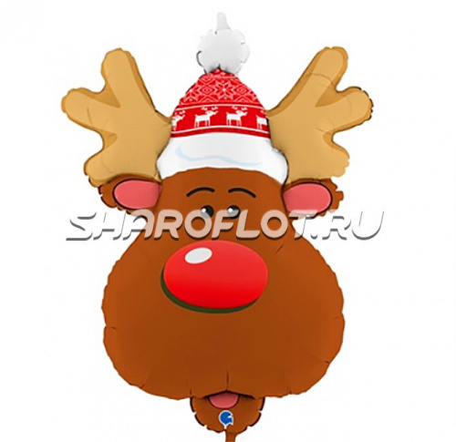 Шар Голова Оленя 80см
