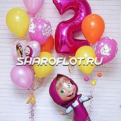 Шары для девочки на 2 года