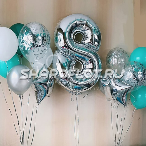 Шары на 8 лет №19