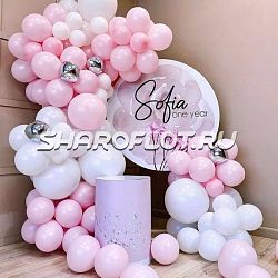 Фотозона Розовая нежность