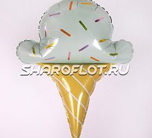 Шар Мороженное Рожок 50см