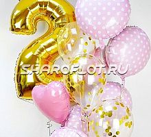 Шары на 2 года №04