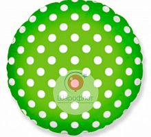 Круг горох зеленый