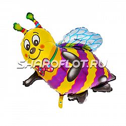 Шар Пчелка в бабочке 90см