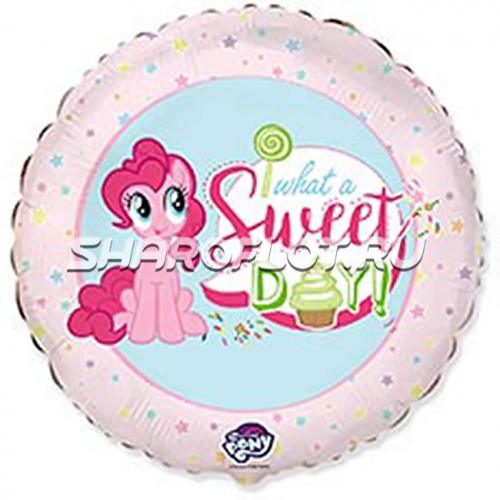 Шар Пони Сладкий день 40см