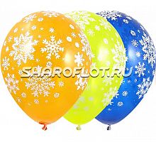 Шары Снежинки, 30см