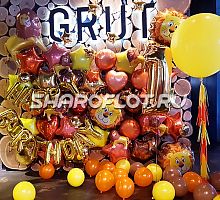 Фотозона на 1 год для Льва