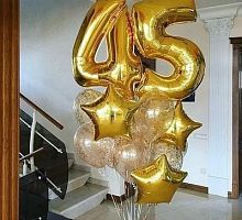 Композиция шаров с цифрой №071