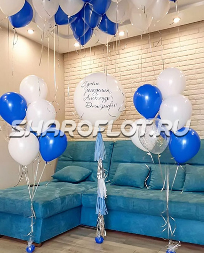 Украшение шарами  начальнику