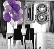 Композиция шаров с цифрой №109