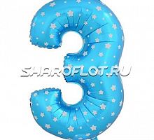 Шар Цифра 3 Малыш 85см