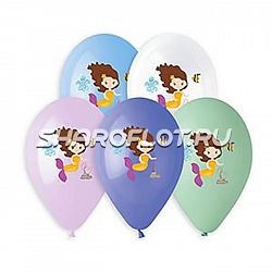 Шары Русалочка, 30см