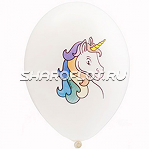 Шары Единорожка (голова) , 30см